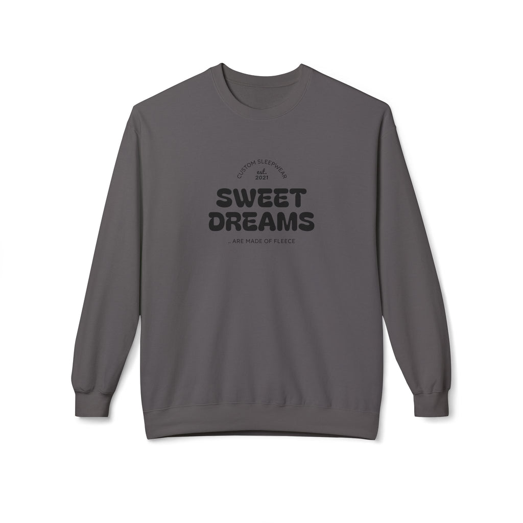 Sweet Dreams Crewneck Sweatshirt – Cozy Retro Graphic Sleep Tee